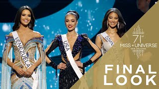 71st MISS UNIVERSE  Top 3 FINAL LOOK  Miss Universe [upl. by Uy]