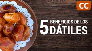 5 Beneficios de los Dátiles  Ciencia de la Comida [upl. by Ruhtua]