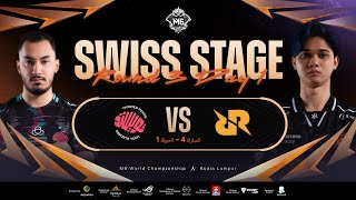 ID M6 Swiss Stage Hari 3  Babak 3  TWISTED MINDS VS RRQ HOSHI  Game 1 [upl. by Arrek20]