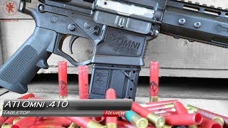 ATI Omni Hybrid 410 AR Shotgun Tabletop Review [upl. by Annhej]