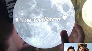 Personalised Moon Lamps  The Perfect Gift [upl. by Gunn807]