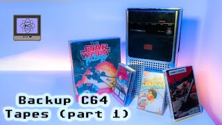 Repairing an old tape recorder to backup Commodore 64 games [upl. by Haroppizt794]