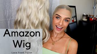 FIRST LACE FRONT WIG TRYON AMAZON [upl. by Rhett811]