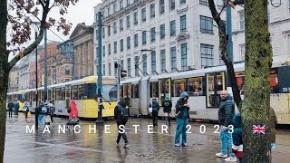 Manchester 2023 Piccadilly GardensManchester UK 🇬🇧 citytravelve [upl. by Aer]