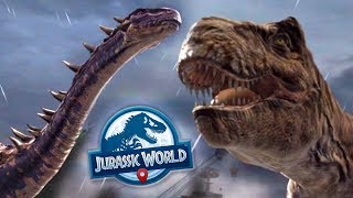 DINOSAURS BREAK OUT  Jurassic World Alive  Ep9  Jurassic GO [upl. by Mackie]