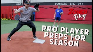 Pro Player Prepping For Season [upl. by Nosretep]