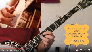 Gentle On My Mind solo TAB  acoustic guitar tabs PDF  Guitar Pro [upl. by Constantine]