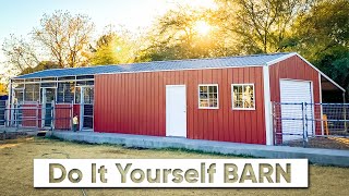 How to build Gambrel Trusses  Barn Style Rafters  Shed Build Part 3 [upl. by Ettenay]