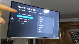 Come fare la ricerca canali Smart Tv Saba [upl. by Squires]