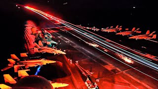 US Navys Genius Method for Aircraft Carrier Landings at Night [upl. by Cyrillus]