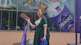 Cadbury world amp time in Birmingham cadburysworld cadbury birmingham bournville 30thbirthday [upl. by Nhguaved886]