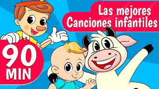 Las 50 Mejores Canciones Infantiles Canciones infantiles [upl. by Serene917]