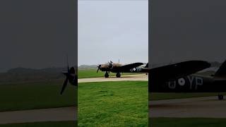 Bristol Blenheim Taxiing Remembrance Sunday At IWM Duxford 2024 [upl. by Nicolella531]