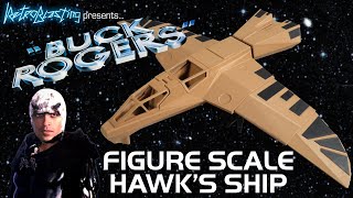 Buck Rogers in the 25th Century  Figure Scale Hawk Fighter [upl. by Znieh]