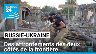 RussieUkraine  tensions et frappes des deux côtés de la frontière • FRANCE 24 [upl. by Elyak]