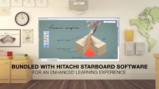 Hitachi Ultra Short Throw Interactive Projector CPTW2503 and CPTW3003 [upl. by Attalanta]