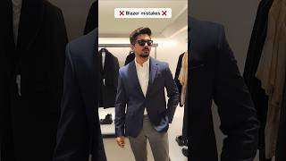 STOP Doing These Blazer Mistakes ❌️ blazer fashionmistakes howtowear shortsvideo mensfashion [upl. by Kella]