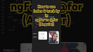 Track by amp Index in ngFor amp for in Angular Complete Guide with Examples [upl. by Akinar]