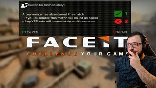 Forfeit in CS2 Faceit [upl. by Llennor]