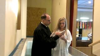 My Prissy girl gets baptized [upl. by Aztiley]