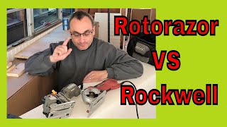 Rotorazor vs Rockwell Versacut mini skill saws for home use [upl. by Aihpledalihp]