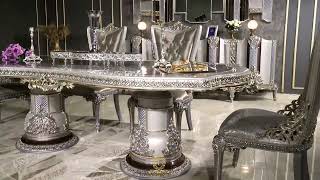 Potenza Dining Room  Luxury Dining Room Furniture 2023 [upl. by Yruama354]