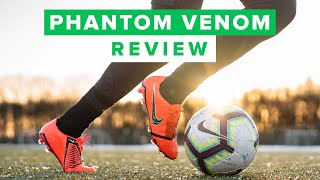 NIKE PHANTOM VENOM REVIEW  the perfect striker boot [upl. by Filemon773]