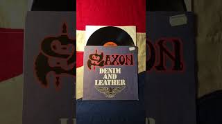 Saxon  Denim And Leather 1981 Vinyl [upl. by Aimar]