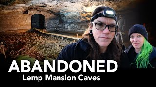 The Scariest Place in St Louis  Abandoned LEMP Mansion Caves and OFF LIMIT Areas 4K [upl. by Tomchay]