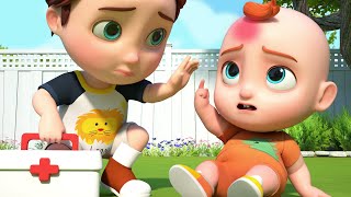 Leos got a booboo 😭  BooBoo Song for Kids  Boo Kids Songs amp Nursery Rhymes [upl. by Daley]