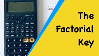 The Factorial Key How To Find A Factorial On A Casio Classwiz fx GT85x Scientific Calculator [upl. by Yelsnia]