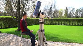 PierTech TriPier2 Height adjustable portable telescope pier demo [upl. by Dyna]