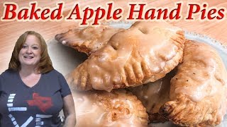 BAKED APPLE HAND PIES EASY RECIPE [upl. by Lipps]