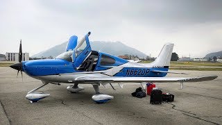 IFR Flight Vlog  Cirrus SR22T G6 London To Switzerland  ATC Audio [upl. by Willy433]