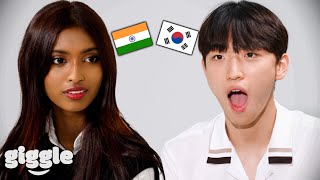 quotCan We Be Friendsquot Korean Teen meets Indian Teen For the First Time [upl. by Dorsman]