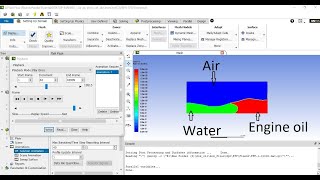 Multiphase Flow VOF by Ansys [upl. by Clintock975]