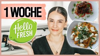 Ich teste eine Woche lang Hello Fresh 🥦 I 5 Gerichte I 100 ehrliche Meinung I FoxyLovez [upl. by Sewellyn]