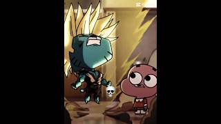 Gumball super saiyan ☠️🔥edit gumball phonk newvideo fyp viral gumballwatterson [upl. by Namreh]