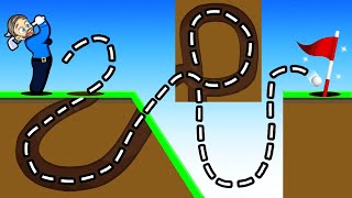 Hole in One PowerUp Trick Shots Golf Blitz [upl. by Arihay956]