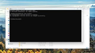 FIX Cryptographic Services High Disk Usage Or CPU Usage In Windows 1011 Solution [upl. by Alyekahs]