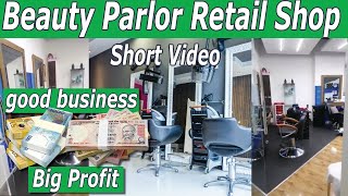 womens beauty parlour beauty salon interior designshort video [upl. by Moitoso]