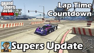 Fastest Supercars After Gunrunning  GTA 5 Best Fully Upgraded Cars Lap Time Countdown [upl. by Riggs]