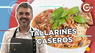 CÓMO PREPARAR TALLARINES CASEROS [upl. by Niltac]