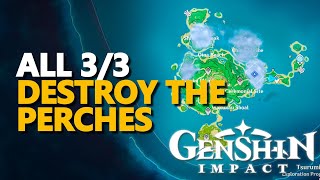 Destroy the perches Genshin Impact [upl. by Ephrayim]