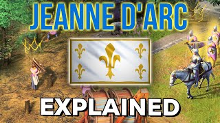 Everything you need to know about Jeanne dArc in AOE4 [upl. by Jaco]