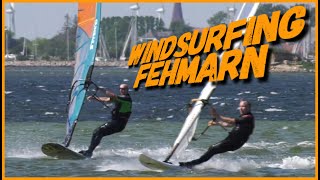 Windsurfing Fehmarn 2020  Surfen auf Fehmarn  Surfrevier Gold  Speedsurfen [upl. by Sothena]