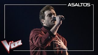 Álvaro de Luna canta Estrella Polar  Asaltos  La Voz Antena 3 2019 [upl. by Leinehtan]