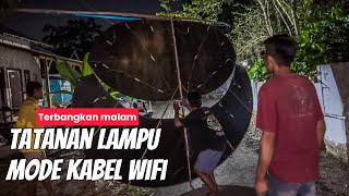 Angin Sore Mlempem Jam 9 Malam angin datang Langsung Terbangkan Tatanan Lampu baru Layangan Mas Li [upl. by Kary752]