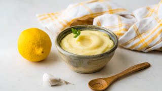 Homemade Garlic Aioli Recipe [upl. by Aneehta]