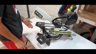 Ryobi miter saw review [upl. by Jahdal509]